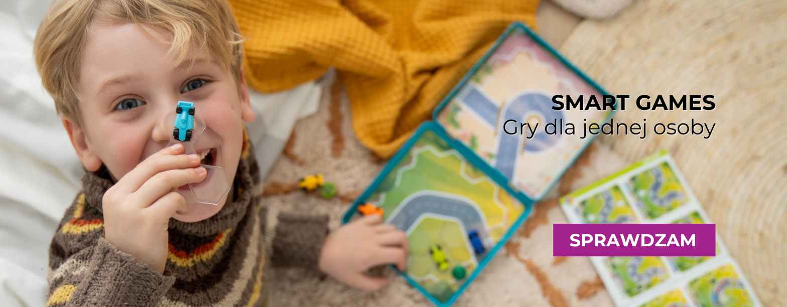 Gry logiczne dla jednej osoby z serii smart games