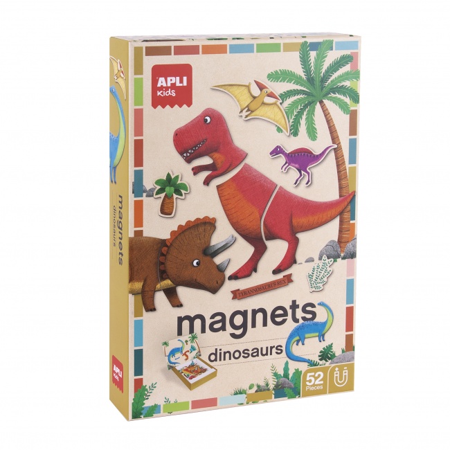 Magnetyczna układanka Apli Kids - Dinozaury