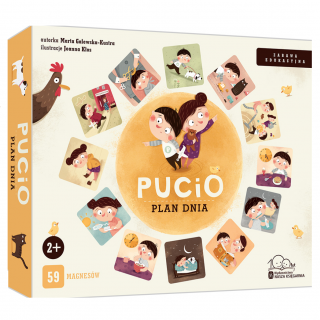 Układanka "Pucio. Plan dnia" wydawnictwo Nasza Księgarnia