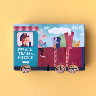 Puzzle dla dzieci Londji - Mój Mały Pociąg