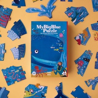 Puzzle dla dzieci progresywne Londji - Mój Wielki Błękit!