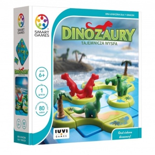 Gra logiczna Smart Games - Dinozaury Tajemnicza Wyspa