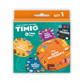 Zestaw dysków do nauki języków TIMIO - Set 1
