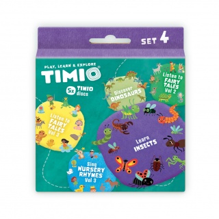 Zestaw dysków do nauki języków TIMIO - Set 4