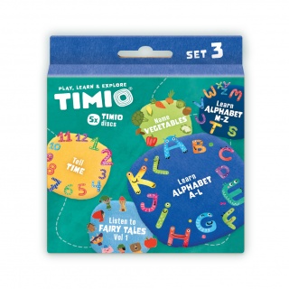 Zestaw dysków do nauki języków TIMIO - Set 3