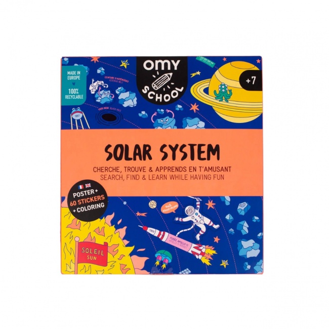 Wyklejanka edukacyjna OMY - Solar system