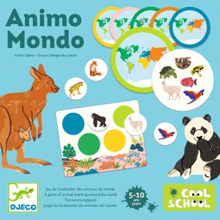 Gra edukacyjna lotto Djeco - Zwierzęta Świata