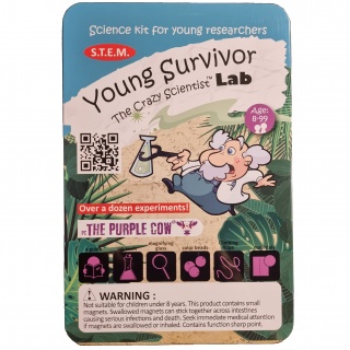 OUTLET Zestaw do robienia eksperymentów The Purple Cow - Szkoła przetrwania