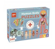 Puzzle edukacyjne Apli Kids - Ciało człowieka 5+