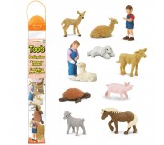 Zestaw Figurek w Tubie TOOB Safari Ltd. - Małe Zwierzątka z Mini Zoo