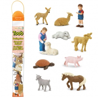 Zestaw Figurek w Tubie TOOB Safari Ltd. - Małe Zwierzątka z Mini Zoo