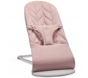 Leżaczek BABYBJORN BLISS WOVEN Petal Quilt - Zgaszony róż