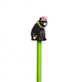 Ołówek z gumką Apli Kids - Miś
