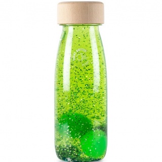 Butelka sensoryczna FLOAT Petit Boum - Zielona