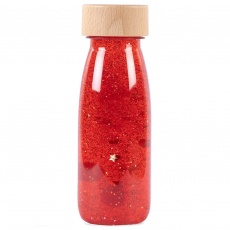 Butelka sensoryczna FLOAT Petit Boum - Czerwona