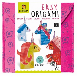 Zestaw kreatywny EASY ORIGAMI Ludattica - Jednorożce