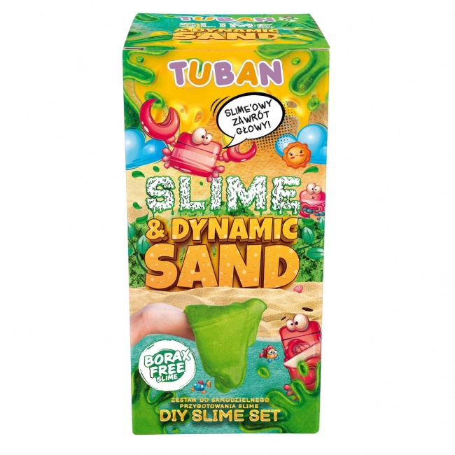 Zestaw DIY TUBAN - Slime & Dynamic sand