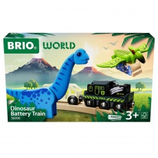 Pociąg na baterie z dinozaurami BRIO World