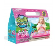 Zestaw do tworzenia gelli z figurkami i tacą Gelli Worlds Zimpli Kids - Fantasy Pack