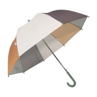 Duża parasolka automatyczna FOLLOW the duck - Sage green
