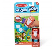 Książeczka + stempel z naklejkami Sticker WOW! Melissa & Doug - Tygrys