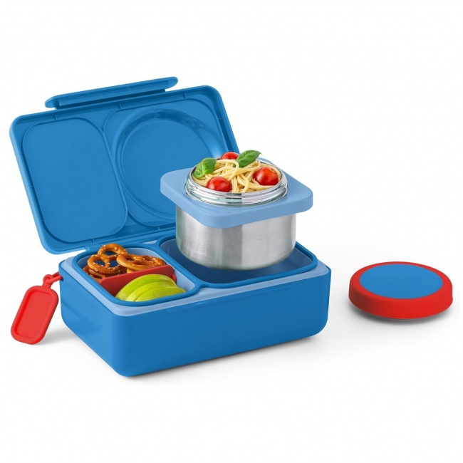 Lunchbox z termosem OmieBox Up OMIE - Cosmic Blue
