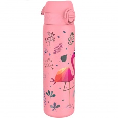 Stalowa butelka 600 ml ION8 - Flamingo