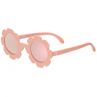 Okularki przeciwsłoneczne z polaryzacją Flower Babiators 6+ - Peachy Keen