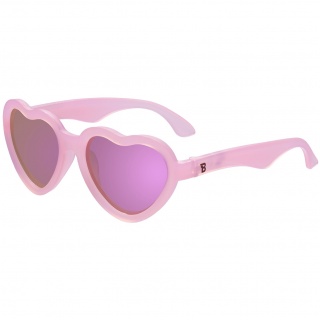Okularki przeciwsłoneczne z polaryzacją Hearts Babiators od 0 do 2 lat - Frosted Pink