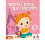 Książka "Dotknij nosek, złap paluszek" wydawnictwo Zielona Sowa