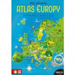  Książka "Mój pierwszy atlas Europy" wydawnictwo Zielona Sowa 