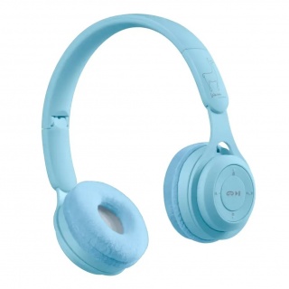 Bezprzewodowe słuchawki dla dzieci Lalarma - Sky Blue
