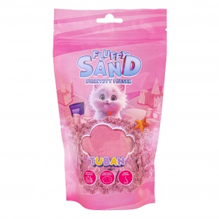 Puszysty piasek Fluffy Sand TUBAN - Różowy 90g