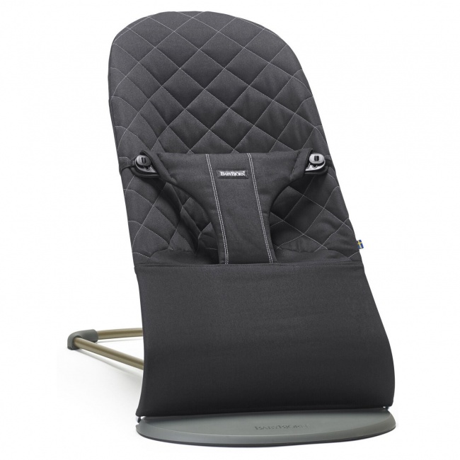 Leżaczek BABYBJORN BLISS WOVEN - Czarny