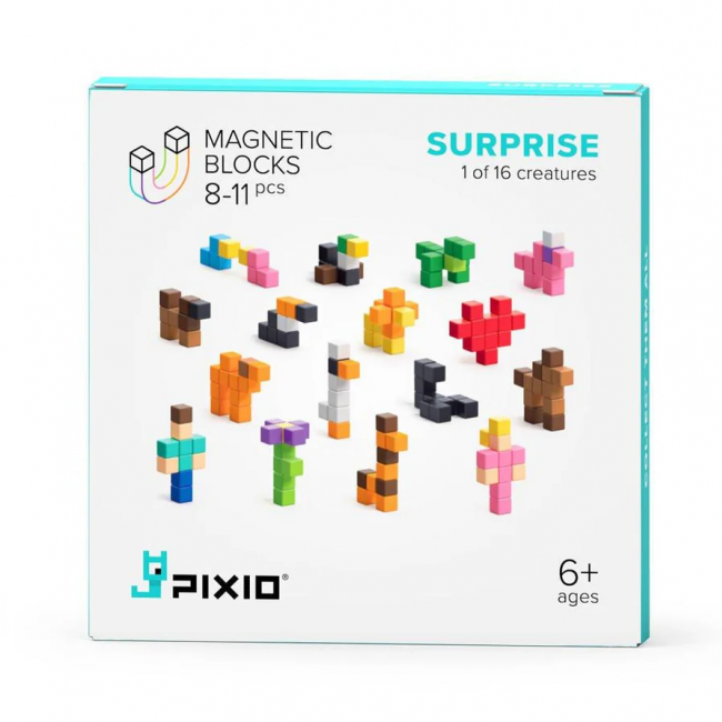 Klocki magnetyczne Pixio - SURPRISE