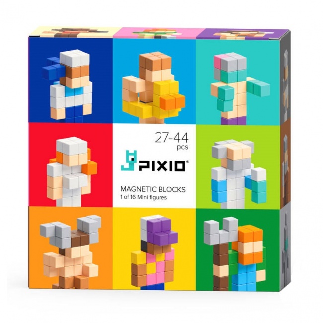 Klocki magnetyczne Pixio - SURPRISE Mini Figures