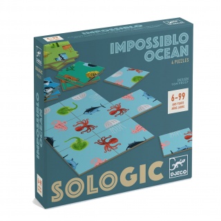 Gra logiczna SoLogic Djeco - Impossiblo Ocean