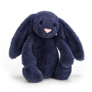 Pluszowy królik Jellycat - atramentowy 31 cm