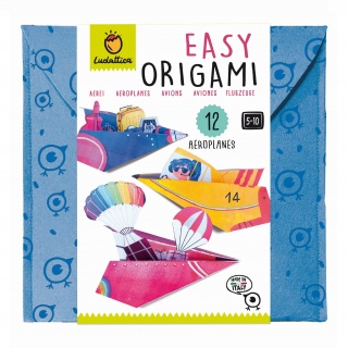 Zestaw kreatywny EASY ORIGAMI Ludattica - Samoloty