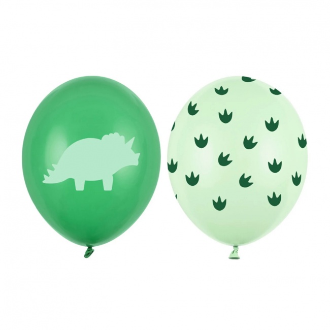 Balony 50 szt Party Deco - Dinozaur 30 cm