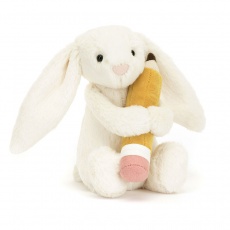 Pluszowy królik Jellycat z ołówkiem 18 cm