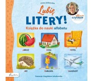 Książka "Lubię litery! Książka do nauki alfabetu. Aktywne czytanie" Wydawnictwo Papilon