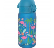 Butelka do picia dla dzieci 400 ml ION8 - Flamingos