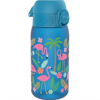 Butelka do picia dla dzieci 400 ml ION8 - Flamingos