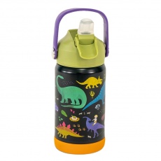 Butelka stalowa, bidon 400 ml Floss&Rock - Dinozaury