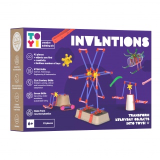 Zestaw konstrukcyjny zrób to sam Toyi - Inventions STEAM 92 el.