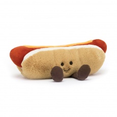 Pluszowy Wesoły Hot Dog Jellycat 11 cm