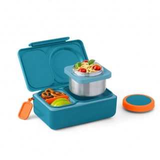 Lunchbox z termosem OmieBox Up OMIE - Teal Green