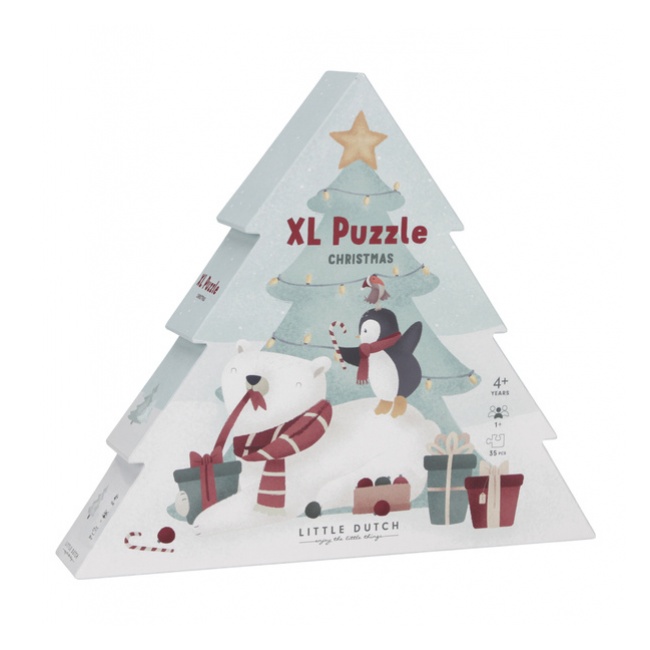 Puzzle świąteczne X-mas Little Dutch - XL