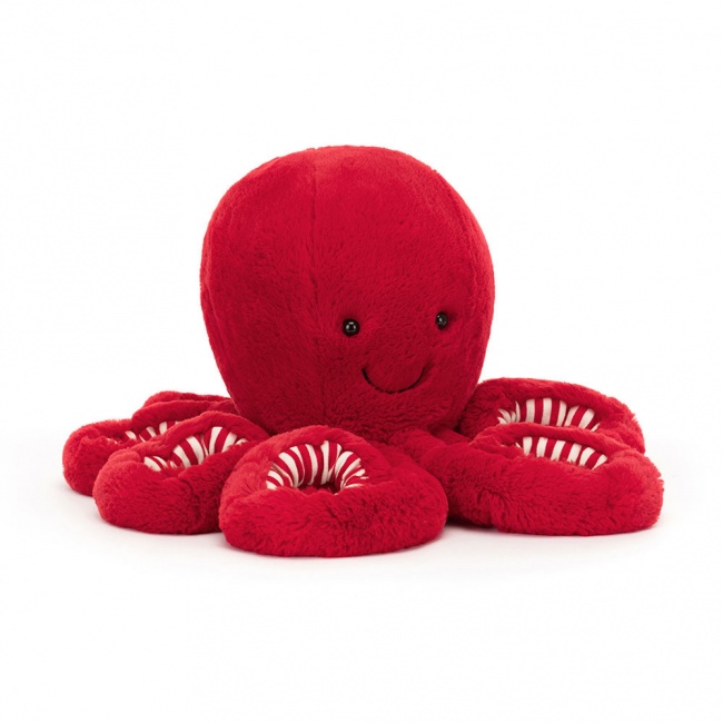 Pluszowa ośmiornica Jellycat - Żurawinowa 27 cm